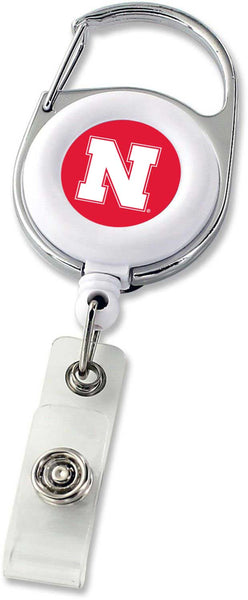 WHOLESALE NEBRASKA DELUXE CLIP BADGE REEL