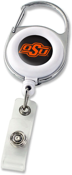 WHOLESALE OKLAHOMA STATE DELUXE CLIP BADGE REEL