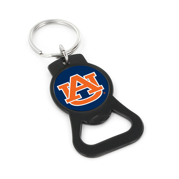 WHOLESALE AUBURN (BLACK) BOTTLE OPENER KEYCHAIN