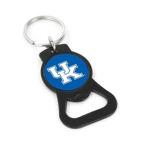 WHOLESALE KENTUCKY (BLACK) BOTTLE OPENER KEYCHAIN