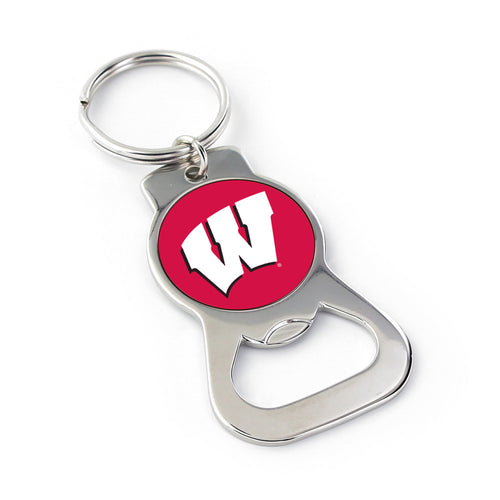 WISCONSIN BOTTLE OPENER KEYCHAIN
