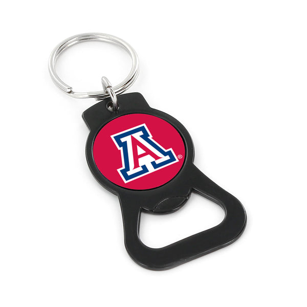 WHOLESALE ARIZONA (BLACK) BOTTLE OPENER KEYCHAIN