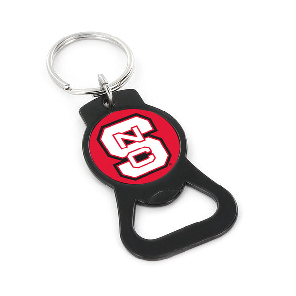WHOLESALE NORTH CAROLINA STATE (BLACK) BOTTLE OPENER KEYCHAIN