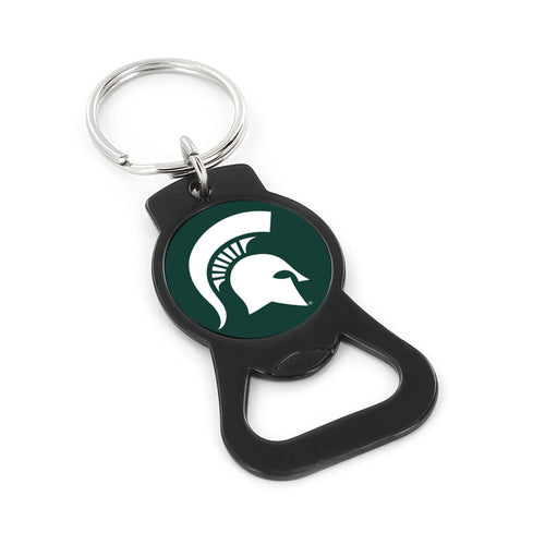 WHOLESALE MICHIGAN STATE (BLACK) BOTTLE OPENER KEYCHAIN