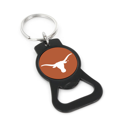 WHOLESALE TEXAS (BLACK) BOTTLE OPENER KEYCHAIN