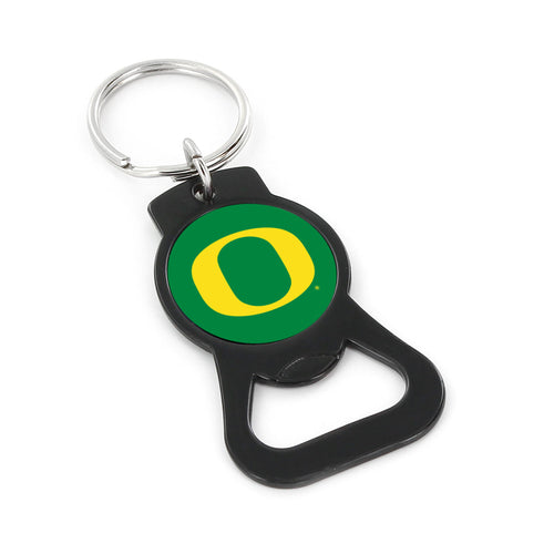WHOLESALE OREGON (BLACK) BOTTLE OPENER KEYCHAIN