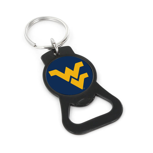 WHOLESALE WEST VIRGINIA (BLACK) BOTTLE OPENER KEYCHAIN