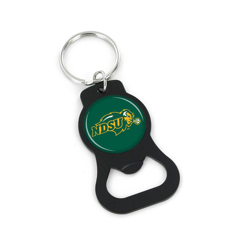 NORTH DAKOTA STATE (BLACK) BOTTLE OPENER KEYCHAIN