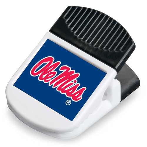 WHOLESALE OLE MISS MAGNETIC RECTANGULAR CHIP CLIP