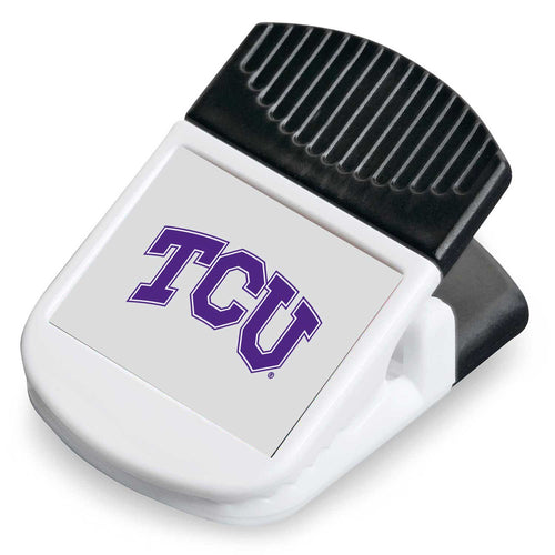 WHOLESALE TCU RECTANGULAR BDGT MEMO/CHIP CLIP MAGNET