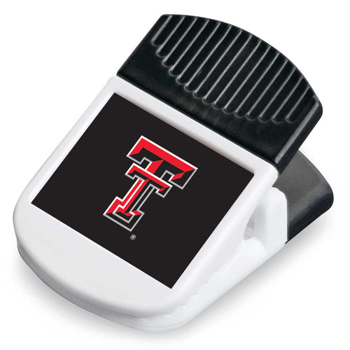 WHOLESALE TEXAS TECH MAGNETIC RECTANGULAR CHIP CLIP