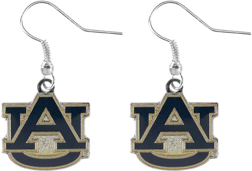 WHOLESALE AUBURN COLLEGE LOGO DANGLER EARRINGS