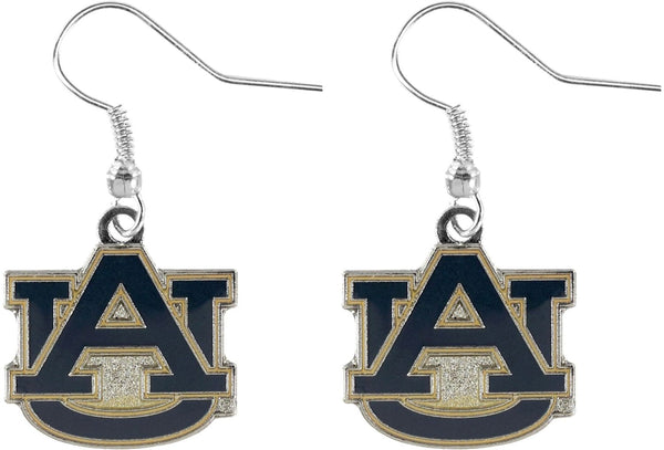 WHOLESALE AUBURN COLLEGE LOGO DANGLER EARRINGS