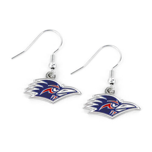 WHOLESALE TEXAS SAN ANTONIO SCHOOL LOGO DANGLER EARRINGS