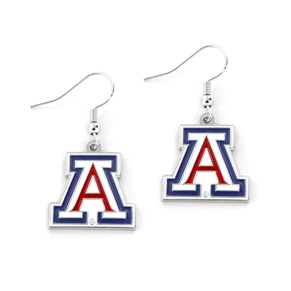 WHOLESALE ARIZONA COLLEGE DANGLER EARRINGS