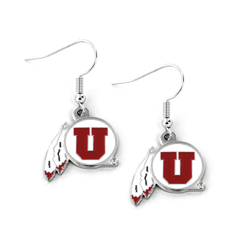 WHOLESALE UTAH UTES DANGLER EARRINGS