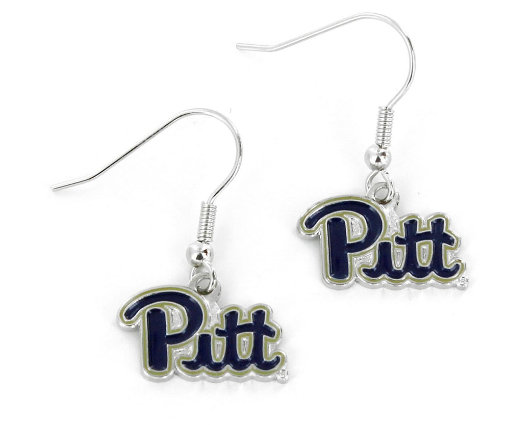 WHOLESALE PITTSBURGH COLLEGE DANGLER EARRINGS