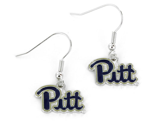 WHOLESALE PITTSBURGH COLLEGE DANGLER EARRINGS