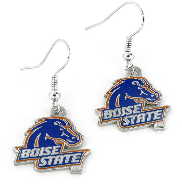 WHOLESALE BOISE STATE DANGLER EARRINGS