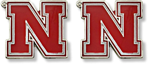 WHOLESALE NEBRASKA TEAM POST EARRINGS