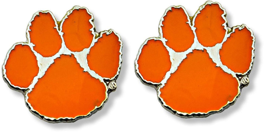 WHOLESALE CLEMSON TEAM POST EARRINGS