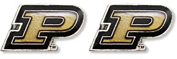 WHOLESALE PURDUE TEAM POST EARRINGS