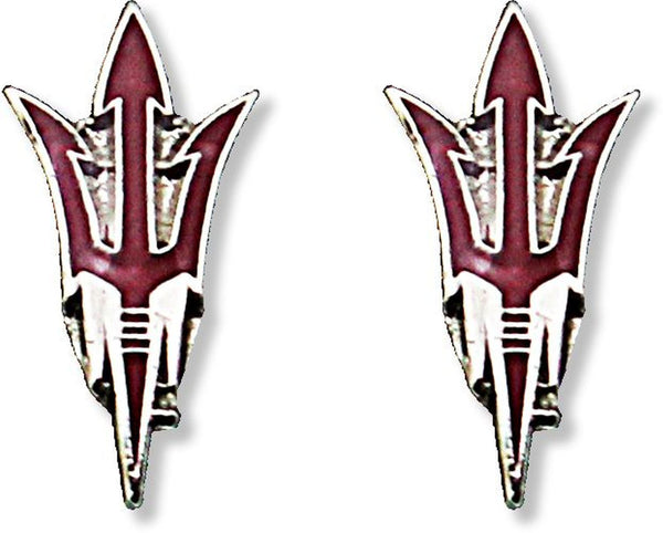 WHOLESALE ARIZONA STATE TEAM POST EARRINGS