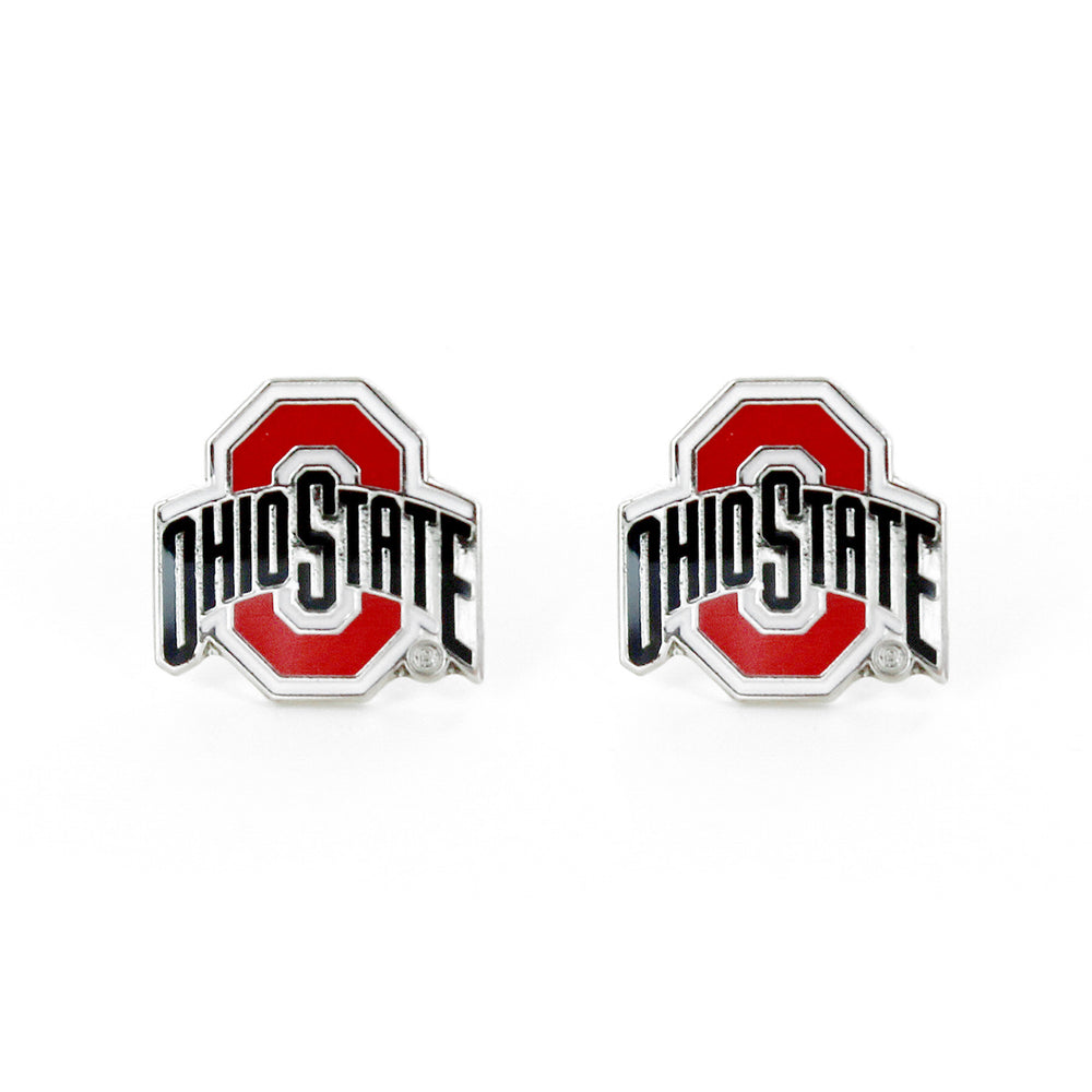WHOLESALE OHIO STATE TEAM POST EARRINGS