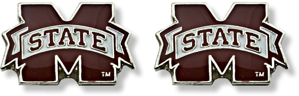WHOLESALE MISSISSIPPI STATE TEAM POST EARRINGS