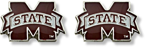 WHOLESALE MISSISSIPPI STATE TEAM POST EARRINGS