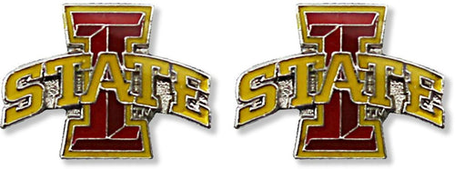 WHOLESALE IOWA STATE TEAM POST EARRINGS