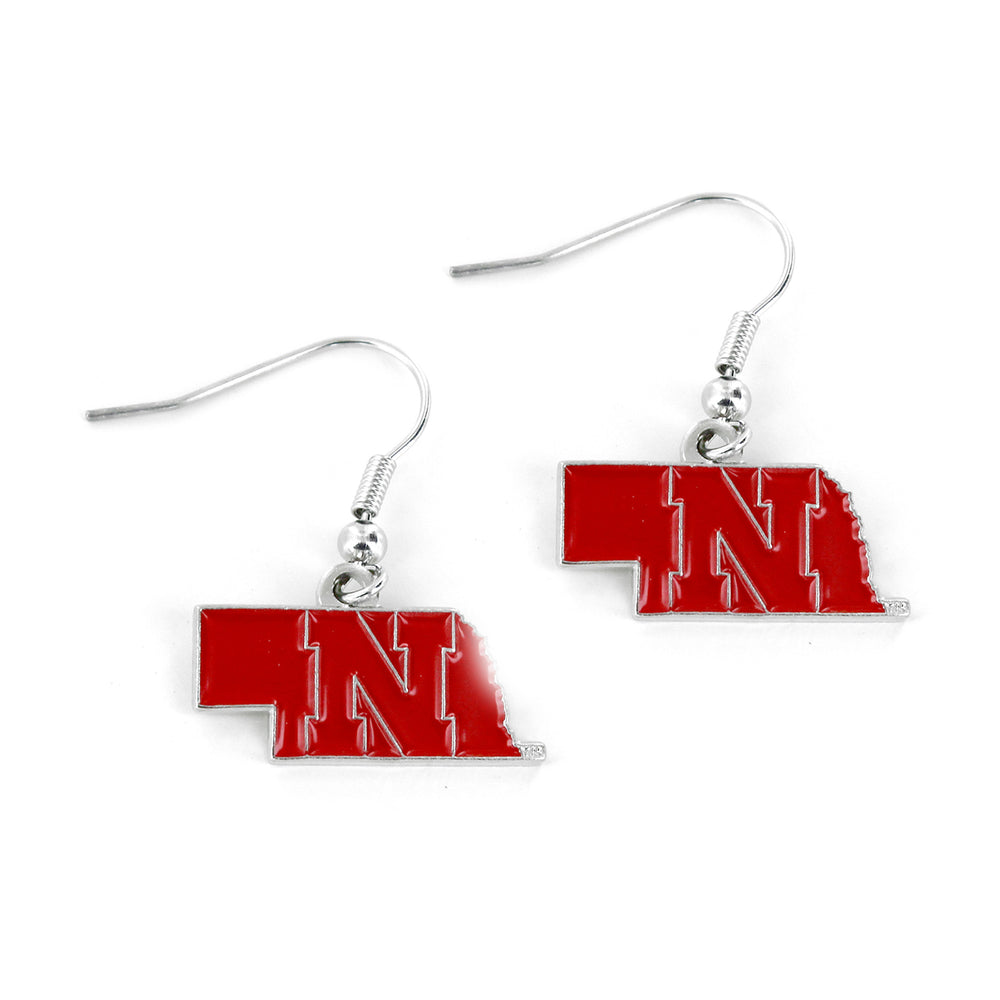 WHOLESALE NEBRASKA - STATE DESIGN EARRINGS