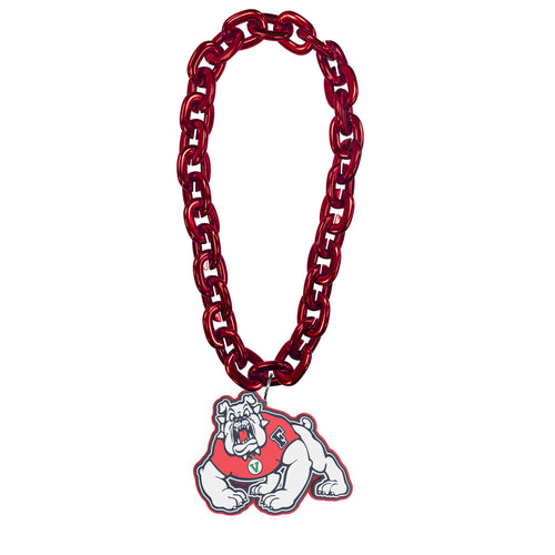 WHOLESALE FRESNO STATE (RED) FAN CHAIN (CO)