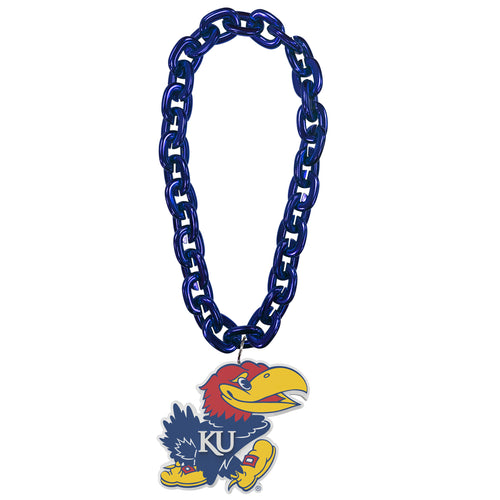 WHOLESALE KANSAS (BLUE) JAYHAWK FAN CHAIN (CO)