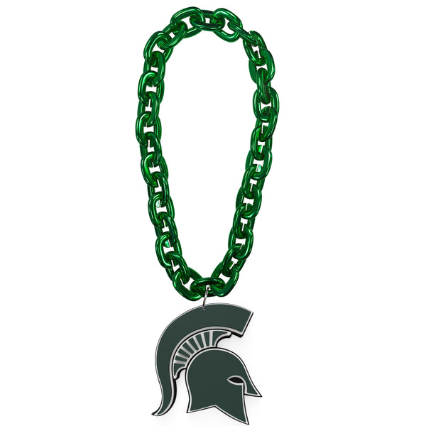 WHOLESALE MICHIGAN STATE (GREEN) FAN CHAIN (CO)