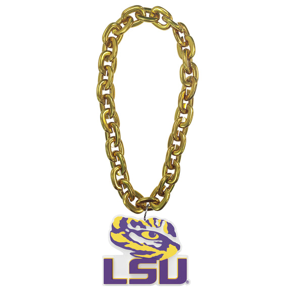 WHOLESALE LSU (GOLD) FAN CHAIN (CO)