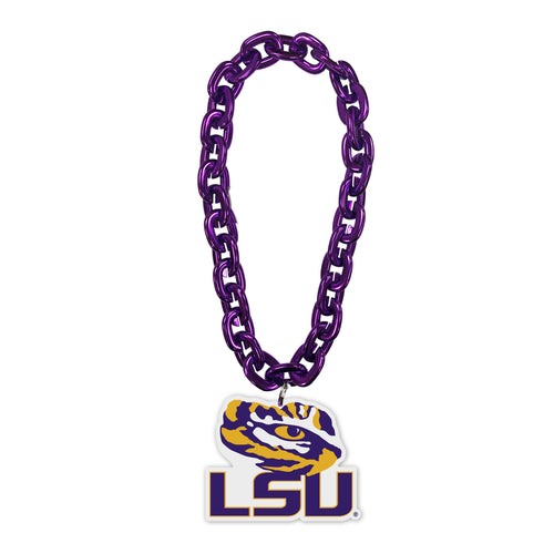 WHOLESALE LSU (PURPLE) FAN CHAIN (CO)