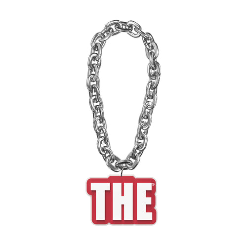 WHOLESALE OHIO STATE 'THE' (SILVER) FAN CHAIN (CO)