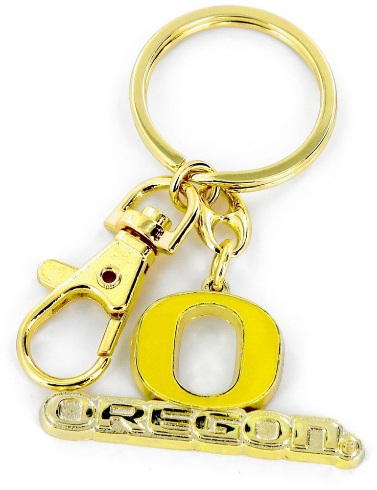 WHOLESALE OREGON (YELLOW) HEAVYWEIGHT KEYCHAIN