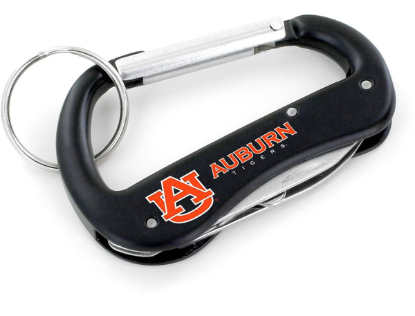 WHOLESALE AUBURN CARABINER MULTI TOOL KEYCHAIN (SP)