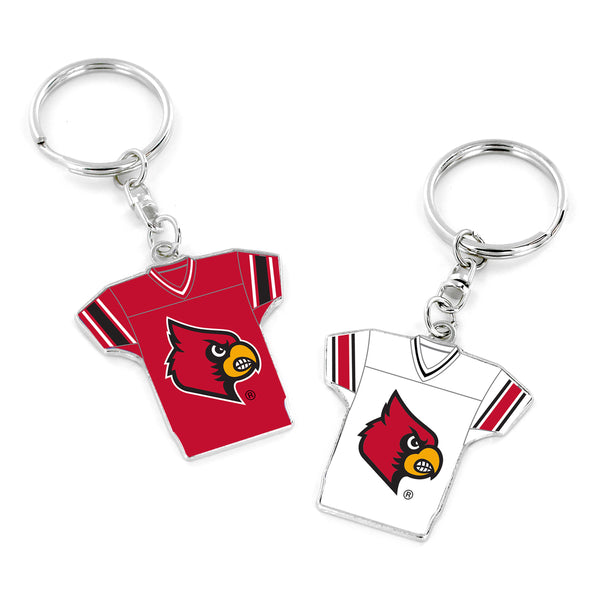 WHOLESALE LOUISVILLE REVERSIBLE HOME/AWAY JERSEY KEYCHAIN