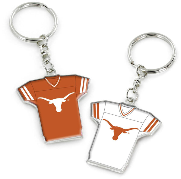 WHOLESALE TEXAS REVERSIBLE HOME/AWAY JERSEY KEYCHAIN