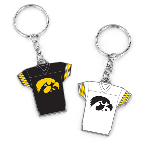WHOLESALE IOWA REVERSIBLE HOME/AWAY JERSEY KEYCHAIN