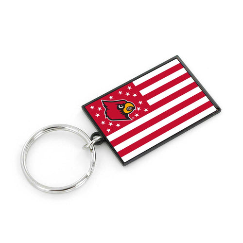 WHOLESALE LOUISVILLE AMERICANA FLAG KEYCHAIN
