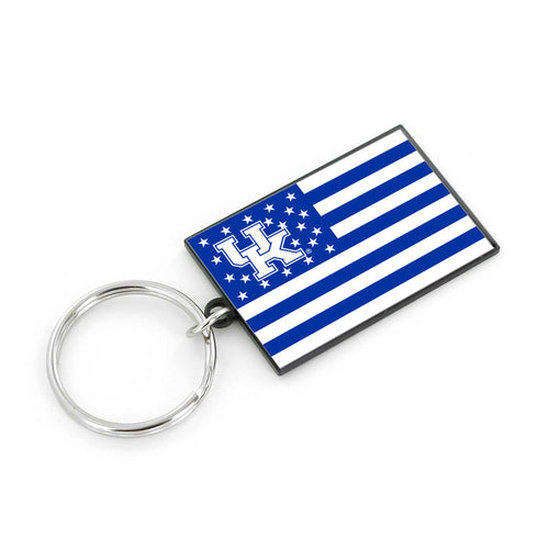 WHOLESALE KENTUCKY AMERICANA FLAG KEYCHAIN