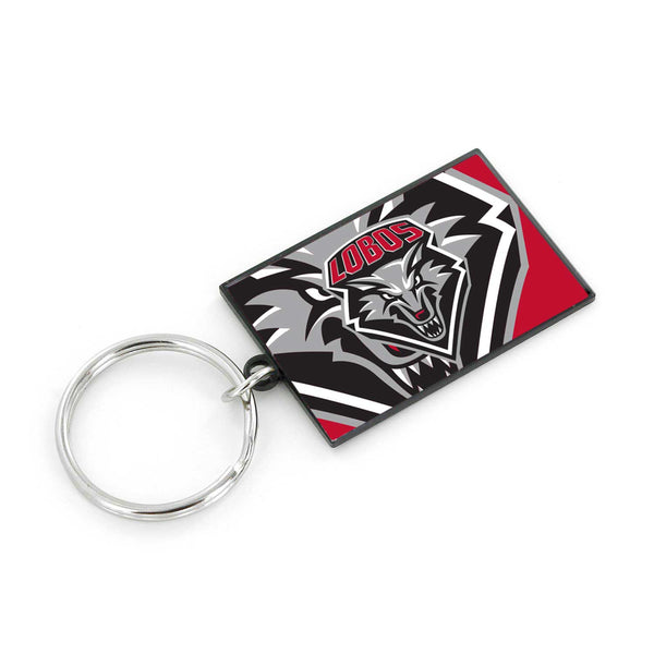 WHOLESALE NEW MEXICO AMERICANA FLAG KEYCHAIN
