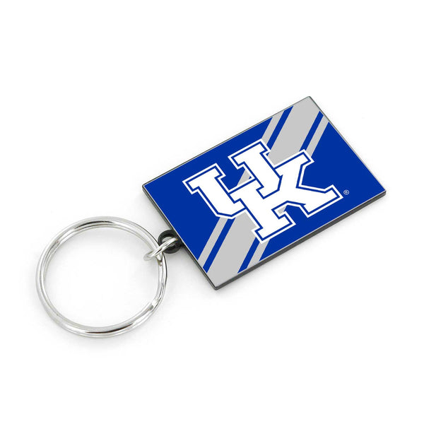 WHOLESALE KENTUCKY STRIPED KEYCHAIN