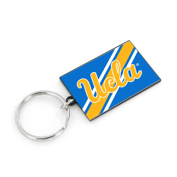UCLA STRIPED KEYCHAIN