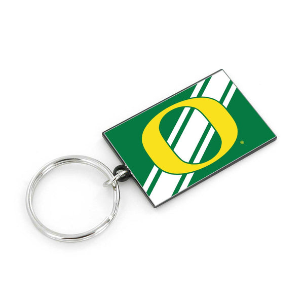 WHOLESALE OREGON STRIPED KEYCHAIN