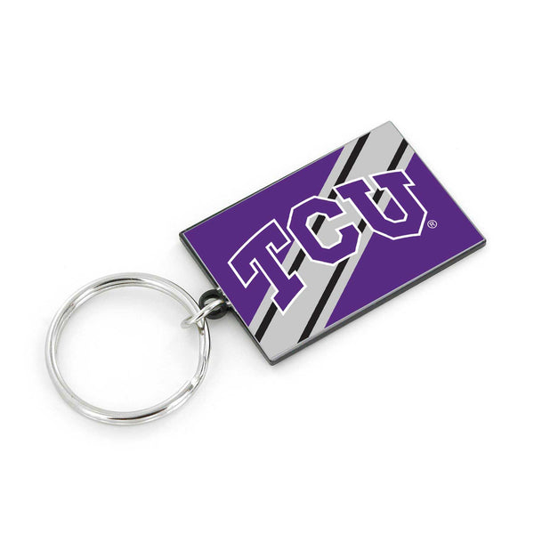 WHOLESALE TCU STRIPED KEYCHAIN